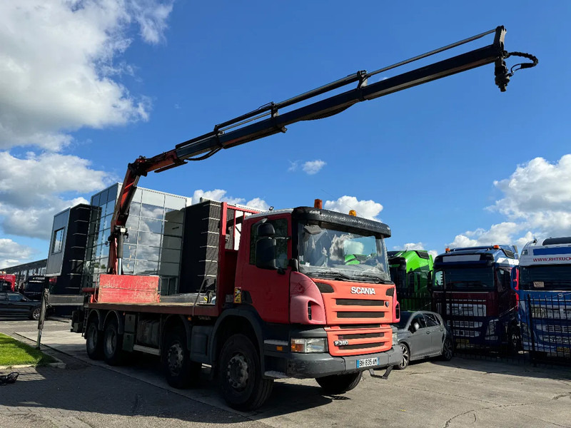 Scania P360 8X4 - EURO 5 + PALFINGER PK22002-EH + REMOTE - Nákladní automobil valníkový/ Plošinový, Auto s hydraulickou rukou: obrázek 2 Scania P360 8X4 - EURO 5 + PALFINGER PK22002-EH + REMOTE - Nákladní automobil valníkový/ Plošinový, Auto s hydraulickou rukou: obrázek 2