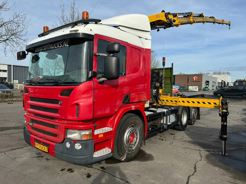 Scania P380 6X2 HIAB 288 + REMOTE CONTROL + PLATEAU - Auto s hydraulickou rukou: obrázek 1 Scania P380 6X2 HIAB 288 + REMOTE CONTROL + PLATEAU - Auto s hydraulickou rukou: obrázek 1