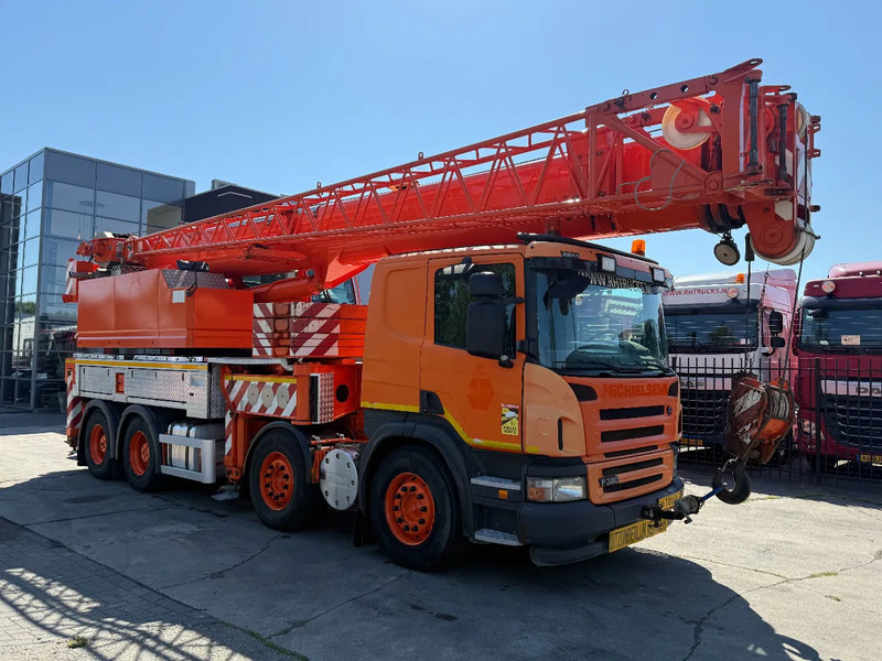 Scania P380 8X4 + FAUN HK40 + FLYJIB + BALLASTBL. 6,9 TON - 4.305 HOURS - Auto s hydraulickou rukou: obrázek 1 Scania P380 8X4 + FAUN HK40 + FLYJIB + BALLASTBL. 6,9 TON - 4.305 HOURS - Auto s hydraulickou rukou: obrázek 1