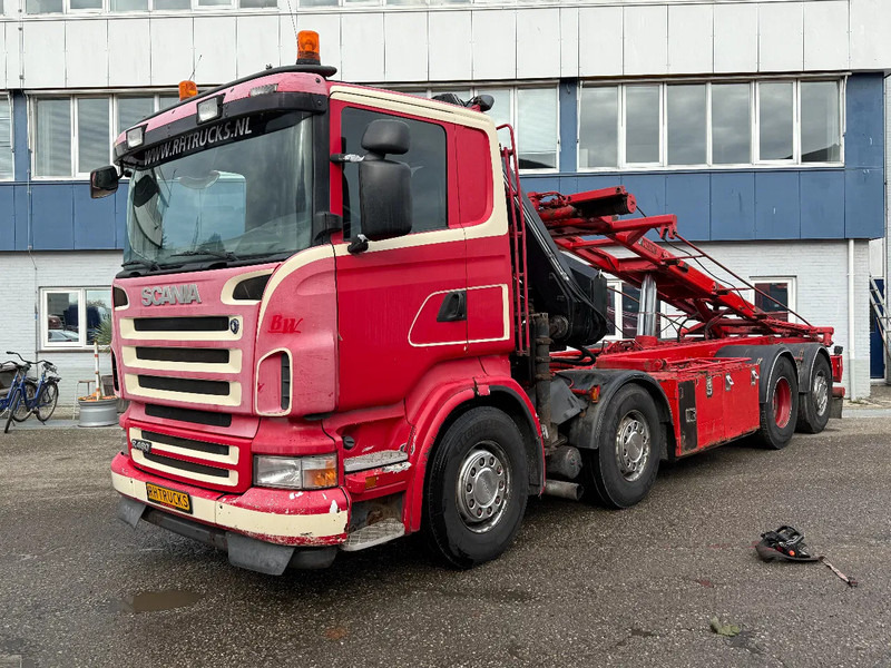 Scania R480 8X2 + HIAB 220-4 + REMOTE + HIAB MULTILIFT - Nákladní auto - kabelový systém, Auto s hydraulickou rukou: obrázek 4 Scania R480 8X2 + HIAB 220-4 + REMOTE + HIAB MULTILIFT - Nákladní auto - kabelový systém, Auto s hydraulickou rukou: obrázek 4