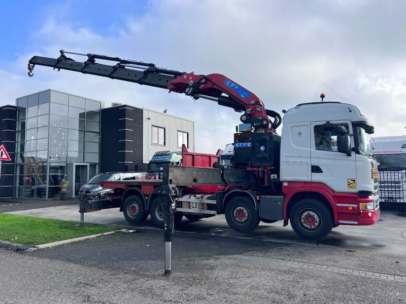 Scania R490 8X2 EURO 6 + EFFER 1750/4S + REMOTE - Auto s hydraulickou rukou: obrázek 1 Scania R490 8X2 EURO 6 + EFFER 1750/4S + REMOTE - Auto s hydraulickou rukou: obrázek 1