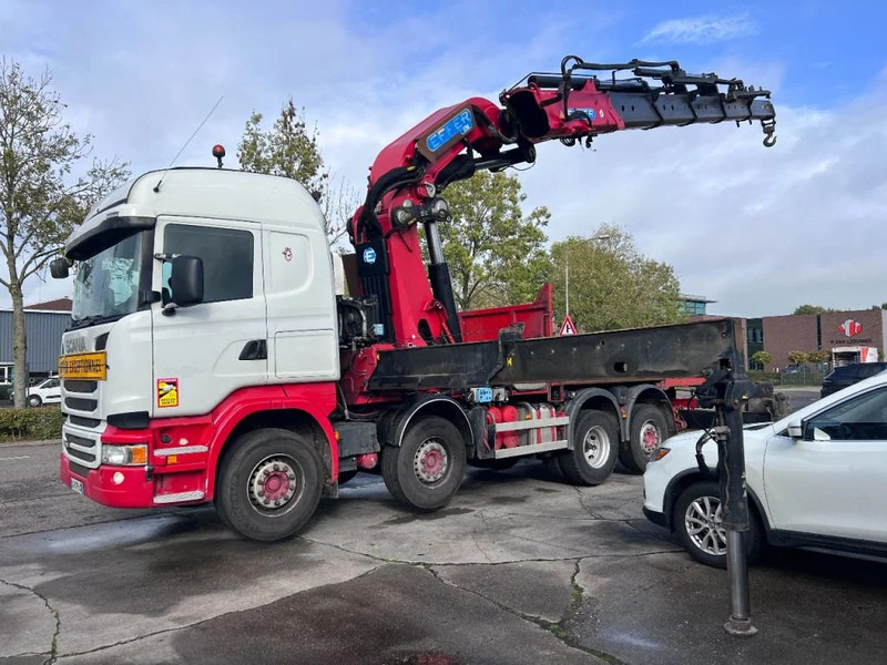 Scania R490 8X2 EURO 6 + EFFER 1750/4S + REMOTE - Auto s hydraulickou rukou: obrázek 3 Scania R490 8X2 EURO 6 + EFFER 1750/4S + REMOTE - Auto s hydraulickou rukou: obrázek 3