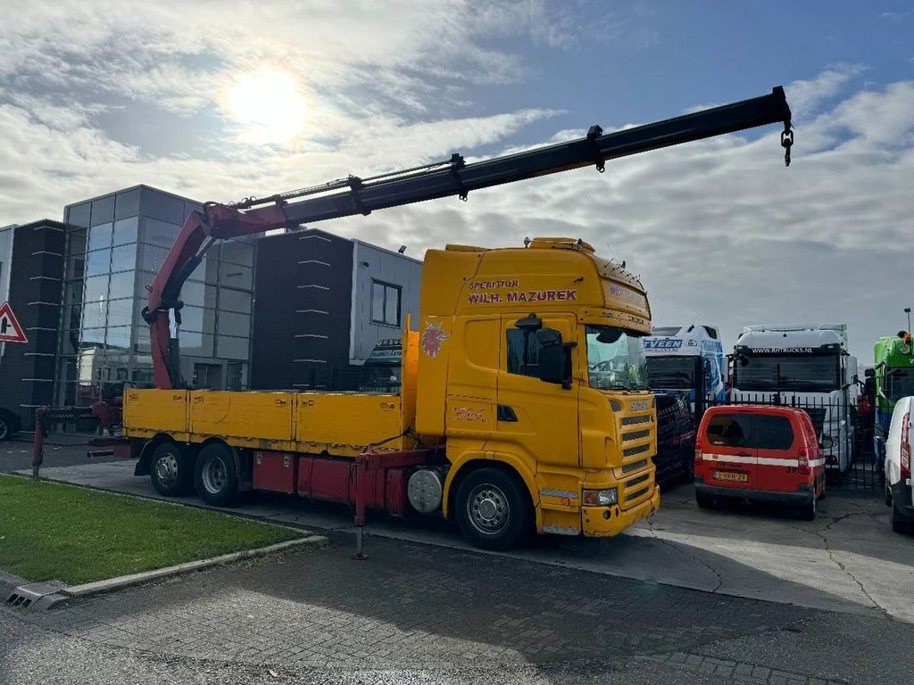 Scania R500 V8 6X2 EURO 5 + HIAB 377EP-4XS + REMOTE CON - Auto s hydraulickou rukou, Nákladní automobil valníkový/ Plošinový: obrázek 1 Scania R500 V8 6X2 EURO 5 + HIAB 377EP-4XS + REMOTE CON - Auto s hydraulickou rukou, Nákladní automobil valníkový/ Plošinový: obrázek 1