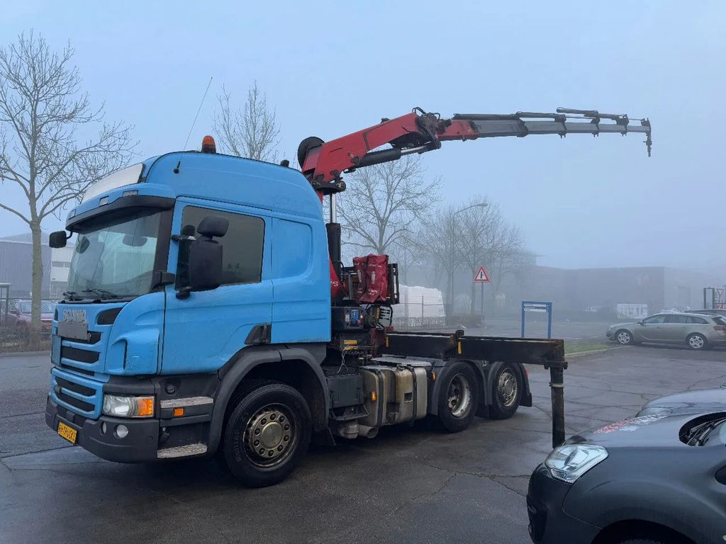 Scania P450 6X2 - EURO 6 + HMF 2620-K5 + REMOTE + LIFT - Tahač: obrázek 2 Scania P450 6X2 - EURO 6 + HMF 2620-K5 + REMOTE + LIFT - Tahač: obrázek 2