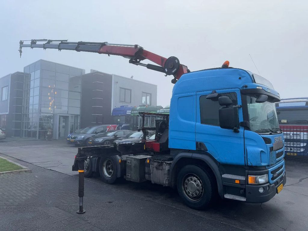 Scania P450 6X2 - EURO 6 + HMF 2620-K5 + REMOTE + LIFT - Tahač: obrázek 1 Scania P450 6X2 - EURO 6 + HMF 2620-K5 + REMOTE + LIFT - Tahač: obrázek 1