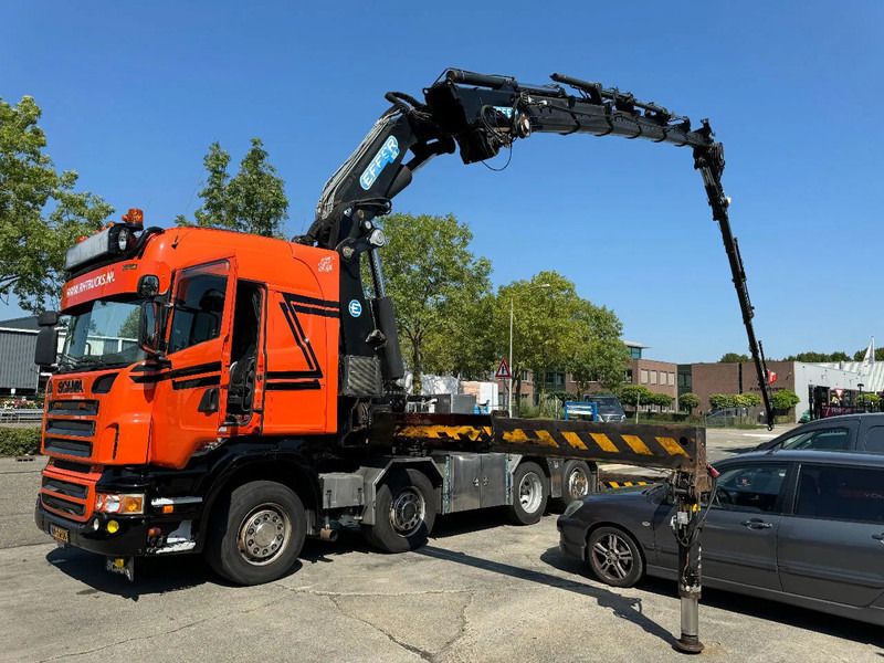 Scania R560 V8 8X2 + EFFER CRANE 1550 6S + FLYJIP 6XHYDR + REMOTE + WINCH - Tahač: obrázek 1 Scania R560 V8 8X2 + EFFER CRANE 1550 6S + FLYJIP 6XHYDR + REMOTE + WINCH - Tahač: obrázek 1