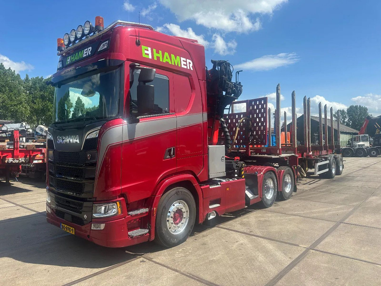 Scania S650 V8, EPSILON S290 Z 96. DOLL TRAILER 2 AXLE - Tahač: obrázek 4 Scania S650 V8, EPSILON S290 Z 96. DOLL TRAILER 2 AXLE - Tahač: obrázek 4