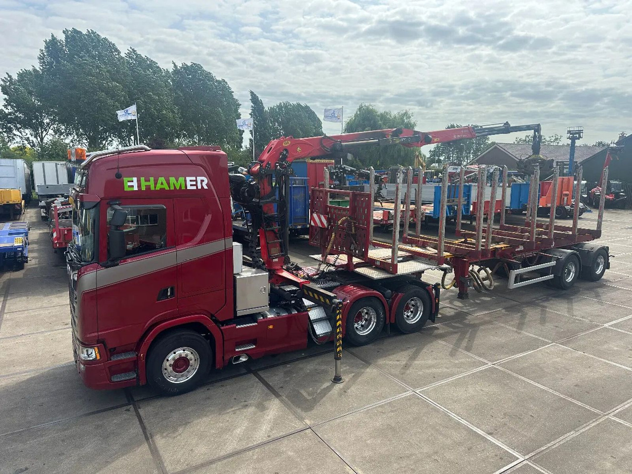 Scania S650 V8, EPSILON S290 Z 96. DOLL TRAILER 2 AXLE - Tahač: obrázek 1 Scania S650 V8, EPSILON S290 Z 96. DOLL TRAILER 2 AXLE - Tahač: obrázek 1