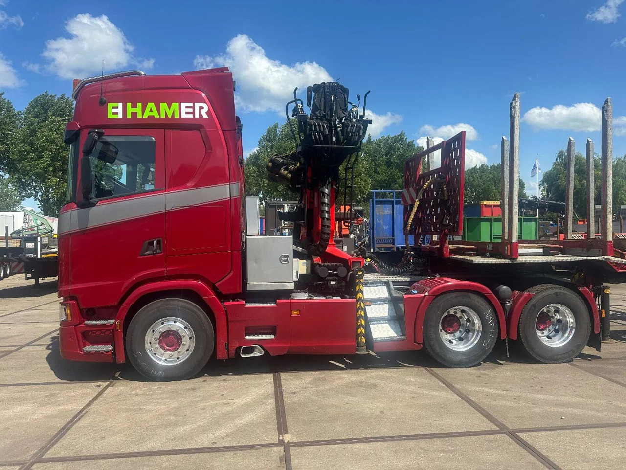 Scania S650 V8, EPSILON S290 Z 96. DOLL TRAILER 2 AXLE - Tahač: obrázek 3 Scania S650 V8, EPSILON S290 Z 96. DOLL TRAILER 2 AXLE - Tahač: obrázek 3