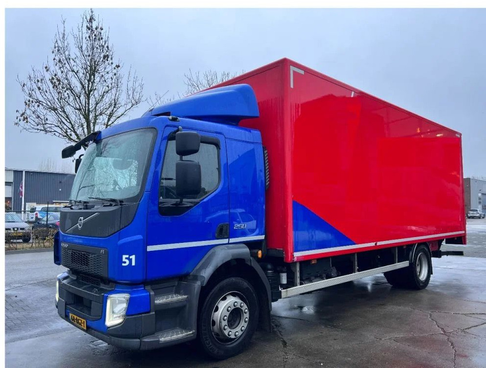 Volvo FL 250 4X2 EURO 6 599.111km DHOLLANDIA - Skříňový nákladní auto: obrázek 1 Volvo FL 250 4X2 EURO 6 599.111km DHOLLANDIA - Skříňový nákladní auto: obrázek 1