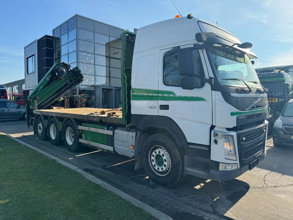Nákladní automobil valníkový/ Plošinový, Auto s hydraulickou rukou Volvo FM 500 8X4 HIAB 288 + REMOTE CONTROL 5TH + 6TH F: obrázek 8