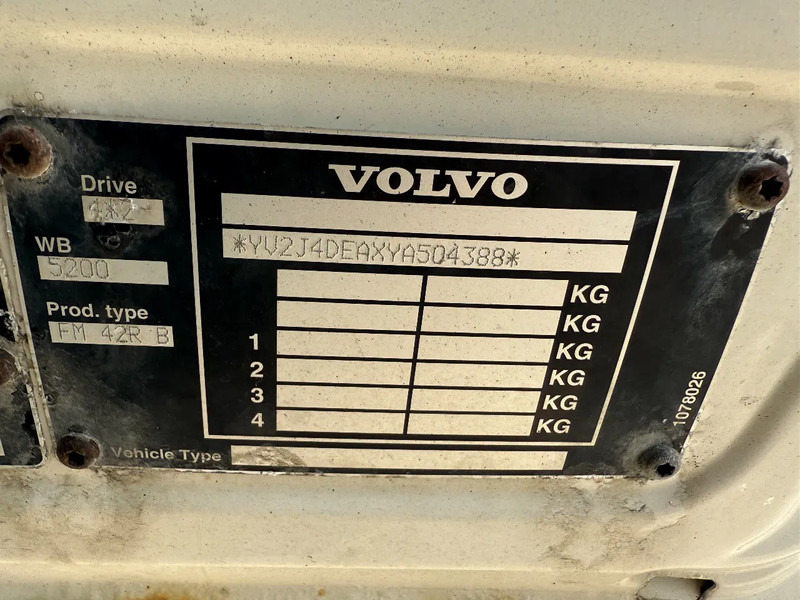 Nákladní automobil valníkový/ Plošinový Volvo FM 7.290 4X2 - EURO 2 + MANUAL GEARBOX: obrázek 13
