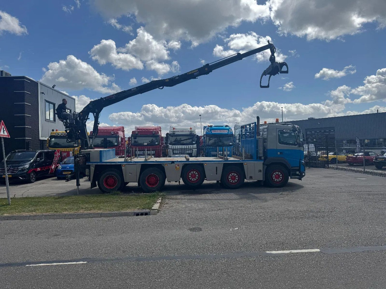Volvo FMX 460 10X4 HIAB J2640ZT + HULTDINS GRIJPER HUB - Nákladní automobil valníkový/ Plošinový, Auto s hydraulickou rukou: obrázek 4 Volvo FMX 460 10X4 HIAB J2640ZT + HULTDINS GRIJPER HUB - Nákladní automobil valníkový/ Plošinový, Auto s hydraulickou rukou: obrázek 4