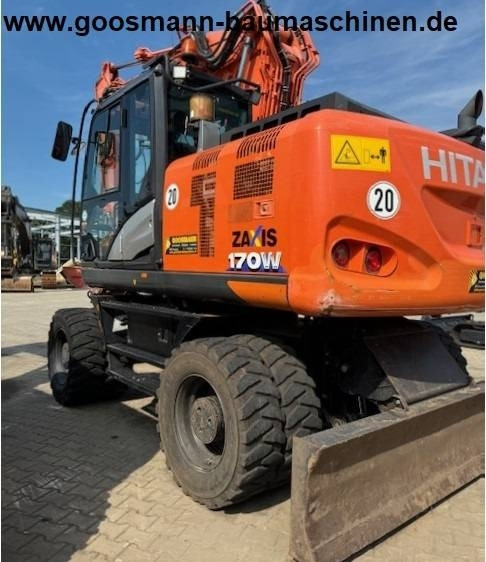 Hitachi ZX 170 W-6 - Kolesové rýpadlo: obrázek 2 Hitachi ZX 170 W-6 - Kolesové rýpadlo: obrázek 2