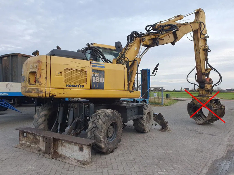 Komatsu PW180-7K - Kolesové rýpadlo: obrázek 3 Komatsu PW180-7K - Kolesové rýpadlo: obrázek 3