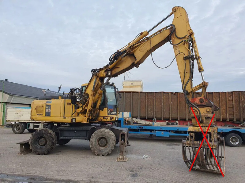 Komatsu PW180-7K - Kolesové rýpadlo: obrázek 2 Komatsu PW180-7K - Kolesové rýpadlo: obrázek 2