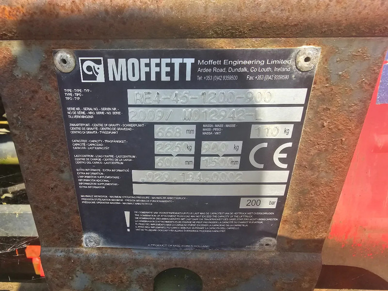 Vysokozdvižný vozík Moffett M4 20.3 RE4-45-1200-900: obrázek 11