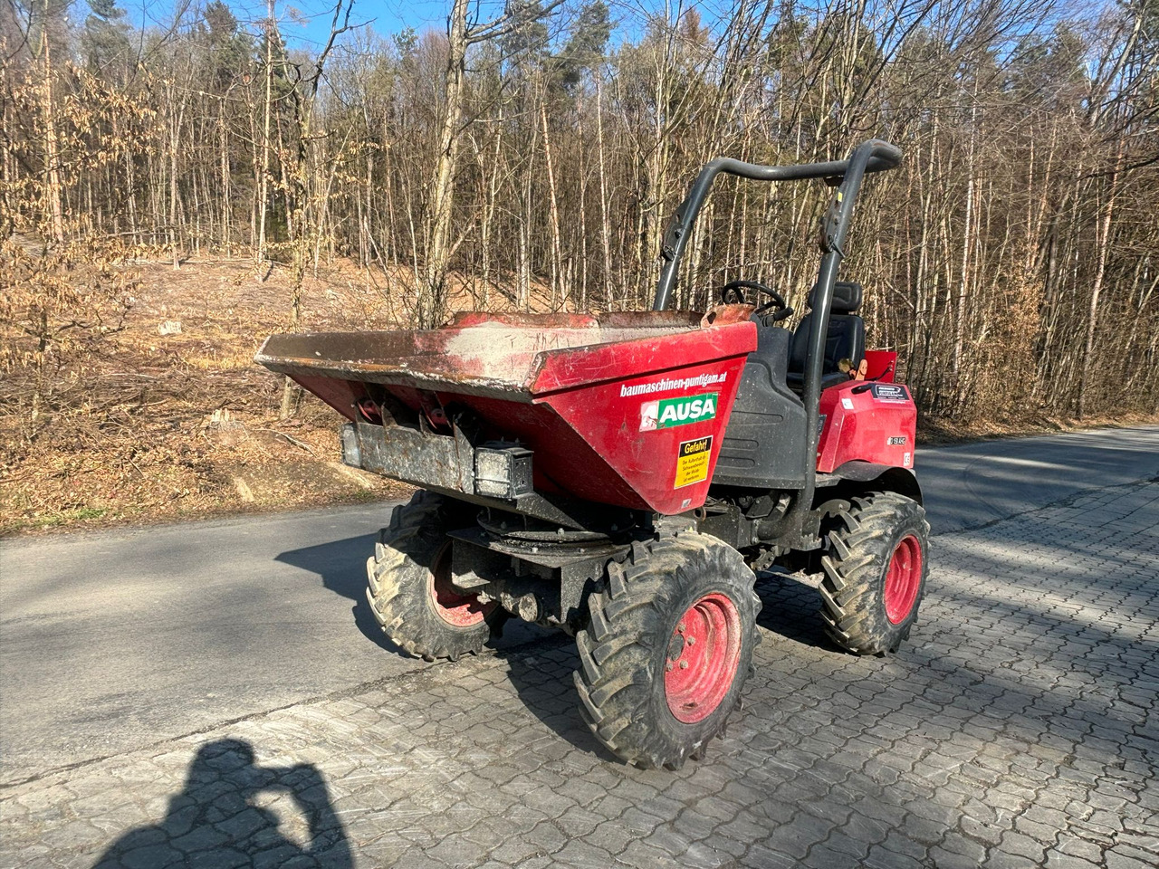 AUSA D 150 AHG - Mini-sklápěčka: obrázek 3 AUSA D 150 AHG - Mini-sklápěčka: obrázek 3