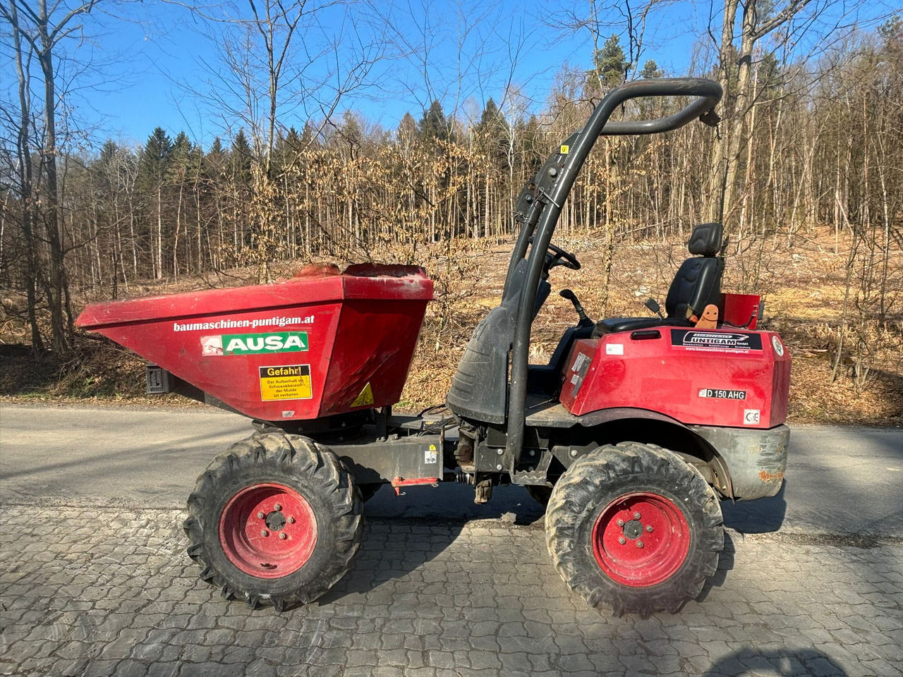 AUSA D 150 AHG - Mini-sklápěčka: obrázek 1 AUSA D 150 AHG - Mini-sklápěčka: obrázek 1