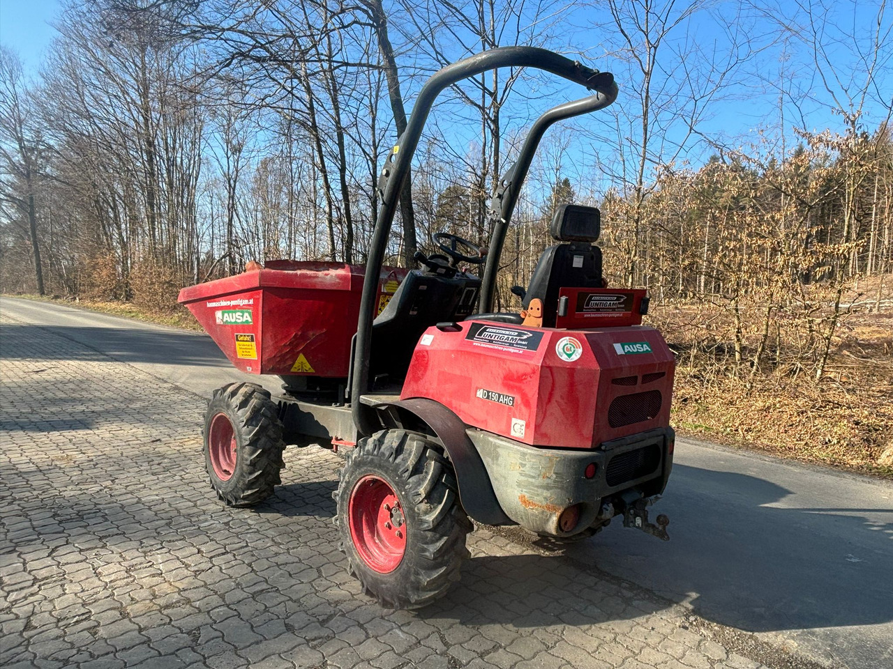 AUSA D 150 AHG - Mini-sklápěčka: obrázek 5 AUSA D 150 AHG - Mini-sklápěčka: obrázek 5