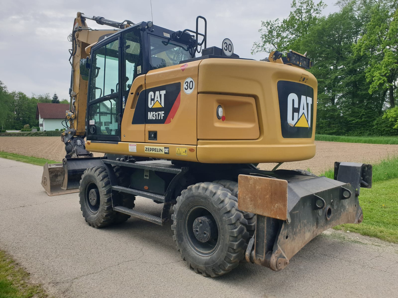 CATERPILLAR M 317 F - Kolesové rýpadlo: obrázek 5 CATERPILLAR M 317 F - Kolesové rýpadlo: obrázek 5
