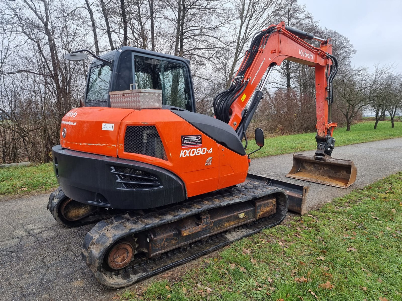 KUBOTA KX 080-4 - Mini rýpadlo: obrázek 3 KUBOTA KX 080-4 - Mini rýpadlo: obrázek 3