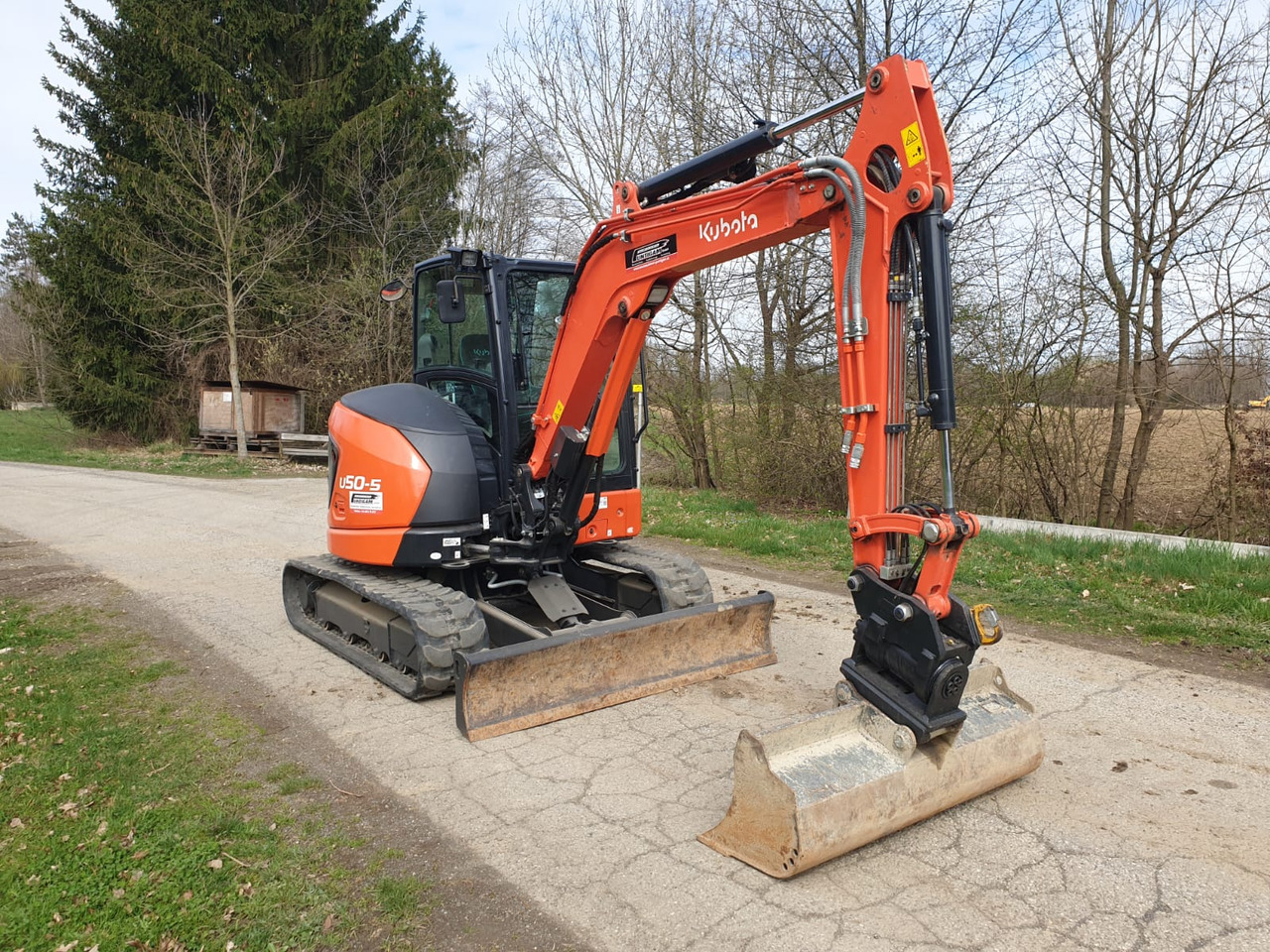 KUBOTA U 50-5 - Mini rýpadlo: obrázek 4 KUBOTA U 50-5 - Mini rýpadlo: obrázek 4