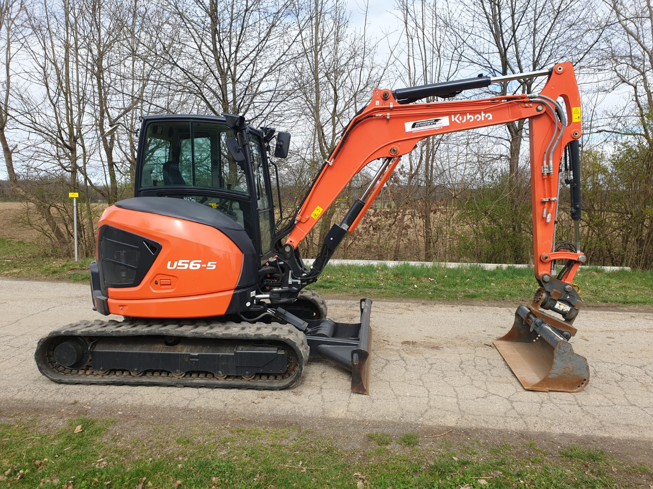 KUBOTA U 56-5 - Mini rýpadlo: obrázek 2 KUBOTA U 56-5 - Mini rýpadlo: obrázek 2
