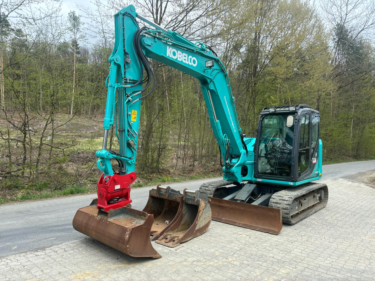 Kobelco SK 85 MSR-3E - Mini rýpadlo: obrázek 3 Kobelco SK 85 MSR-3E - Mini rýpadlo: obrázek 3