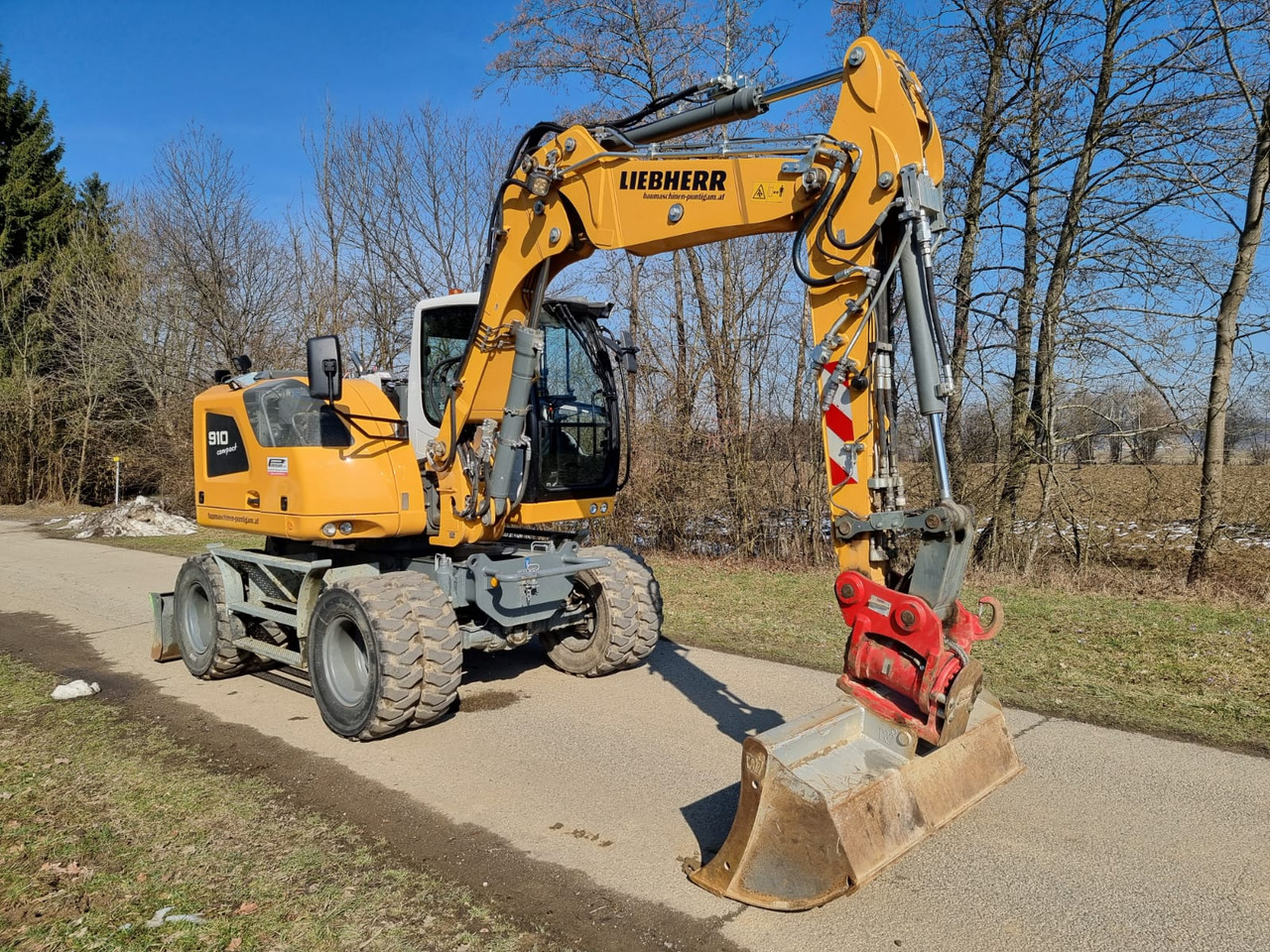 Liebherr A 910 Compact Litronic - Kolesové rýpadlo: obrázek 3 Liebherr A 910 Compact Litronic - Kolesové rýpadlo: obrázek 3