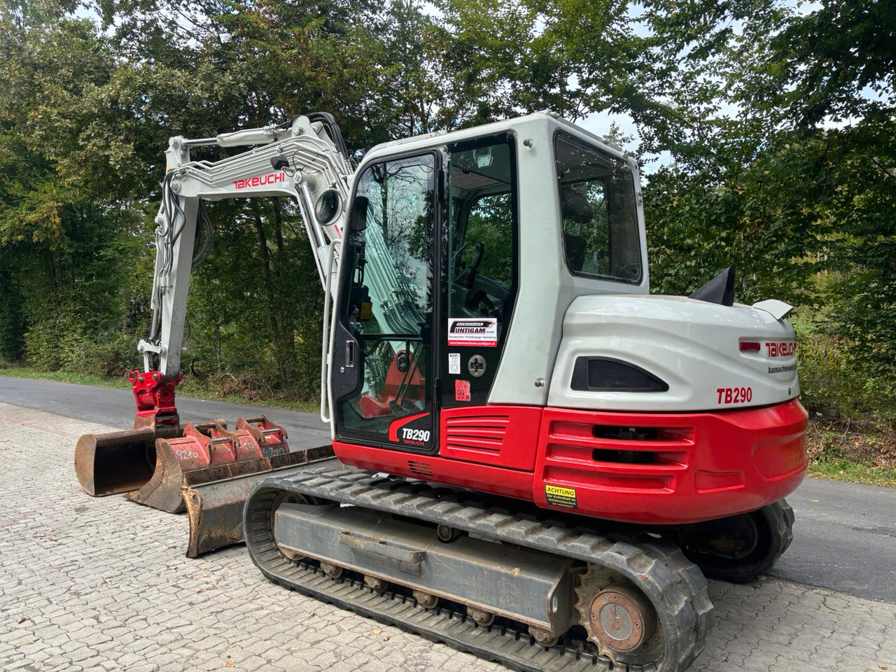 TAKEUCHI TB 290 - Mini rýpadlo: obrázek 5 TAKEUCHI TB 290 - Mini rýpadlo: obrázek 5