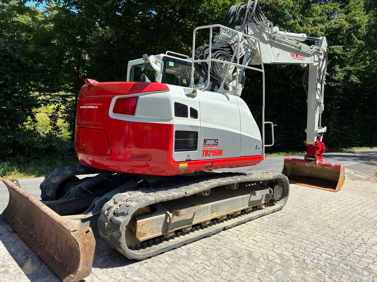 Pásové rýpadlo Takeuchi TB 2150 R: obrázek 7