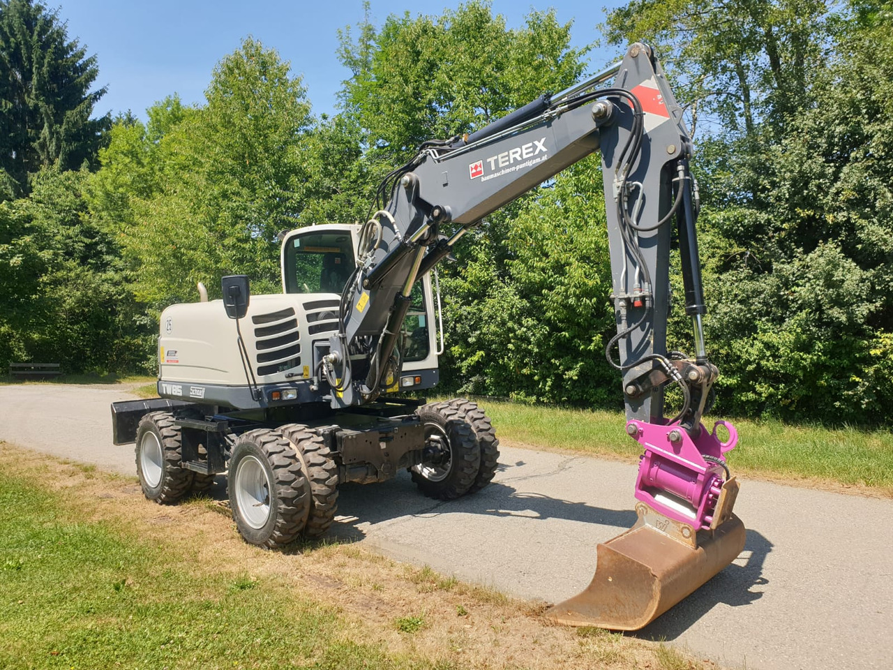 Terex TW 85 - Kolesové rýpadlo: obrázek 4 Terex TW 85 - Kolesové rýpadlo: obrázek 4