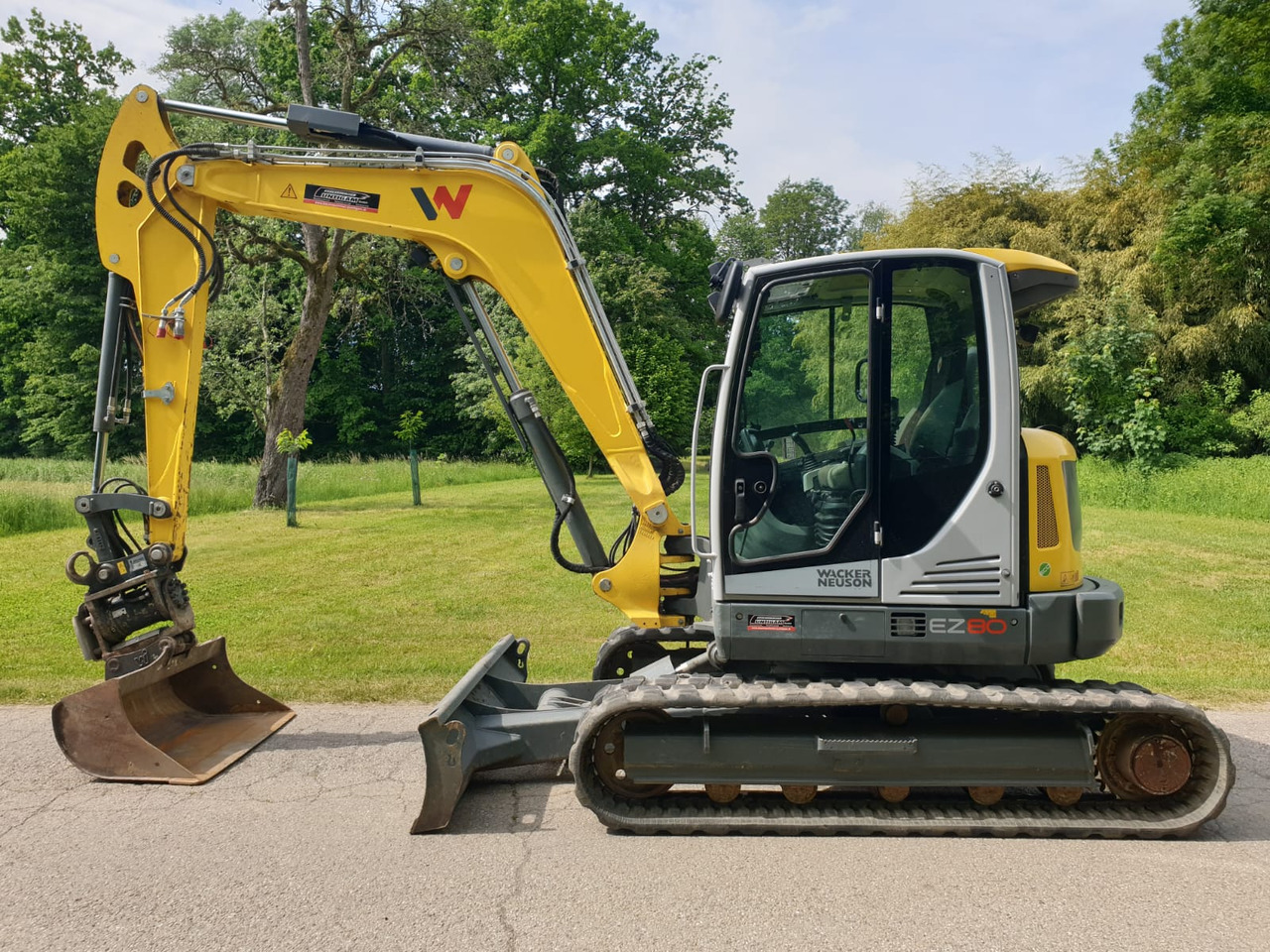 WACKER NEUSON EZ 80 - Mini rýpadlo: obrázek 1 WACKER NEUSON EZ 80 - Mini rýpadlo: obrázek 1