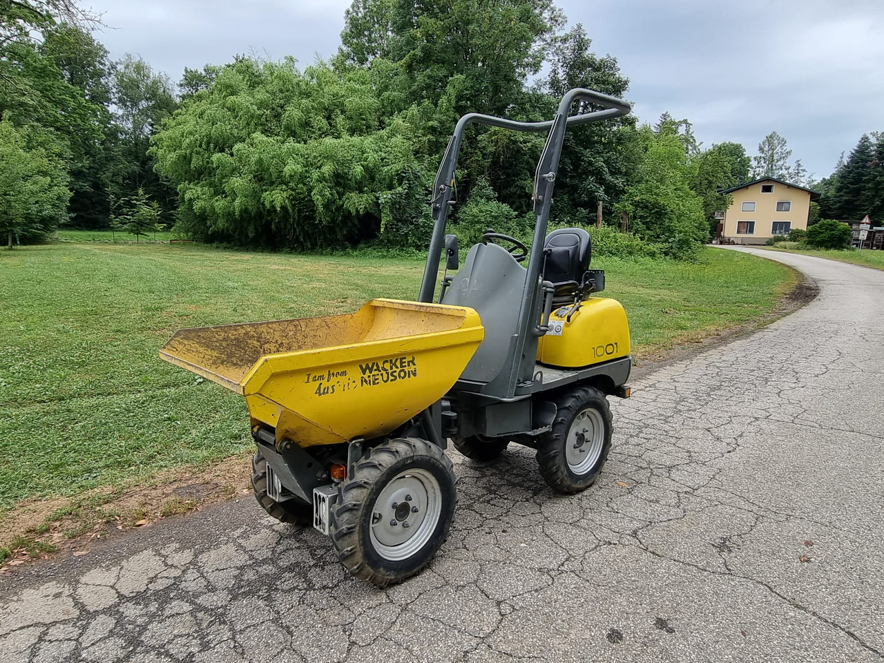 WACKER Neuson 1001 - Mini-sklápěčka: obrázek 5 WACKER Neuson 1001 - Mini-sklápěčka: obrázek 5