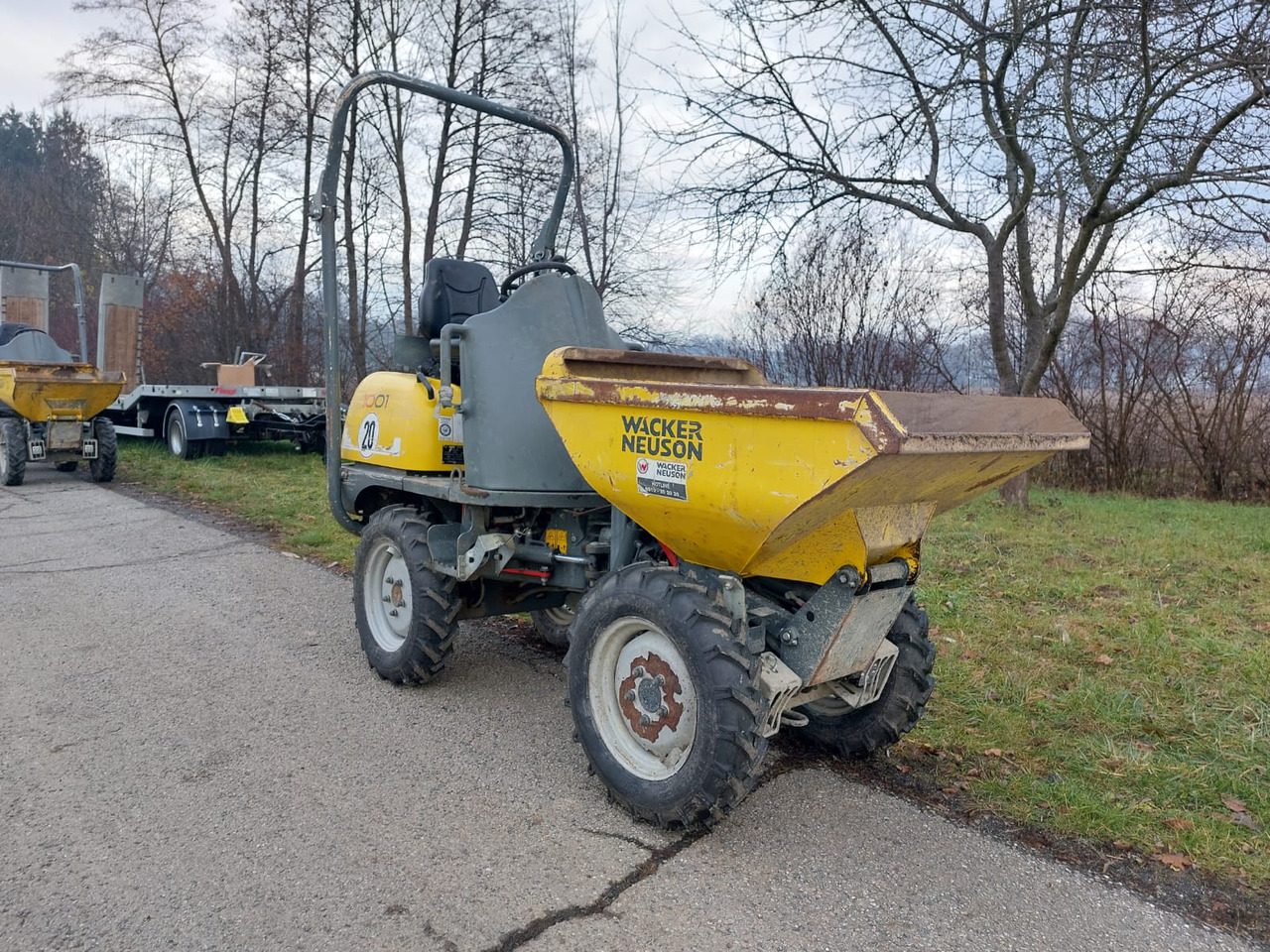 WACKER Neuson 1001 - Mini-sklápěčka: obrázek 5 WACKER Neuson 1001 - Mini-sklápěčka: obrázek 5