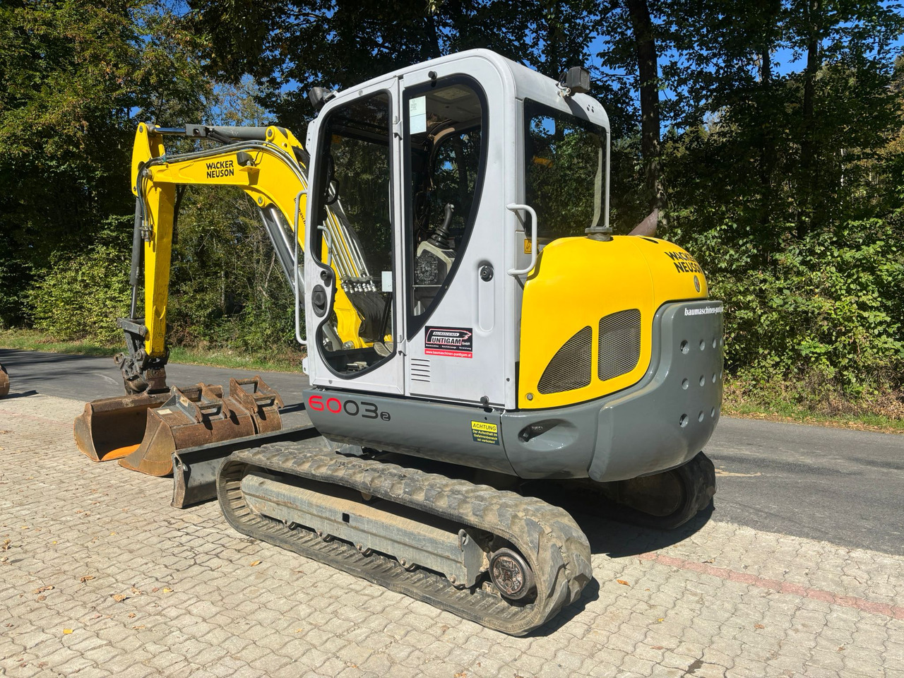 WACKER Neuson 6003 - Mini rýpadlo: obrázek 4 WACKER Neuson 6003 - Mini rýpadlo: obrázek 4