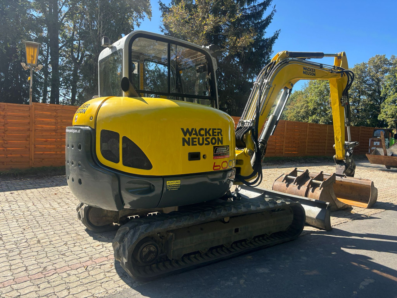 WACKER Neuson 6003 - Mini rýpadlo: obrázek 5 WACKER Neuson 6003 - Mini rýpadlo: obrázek 5