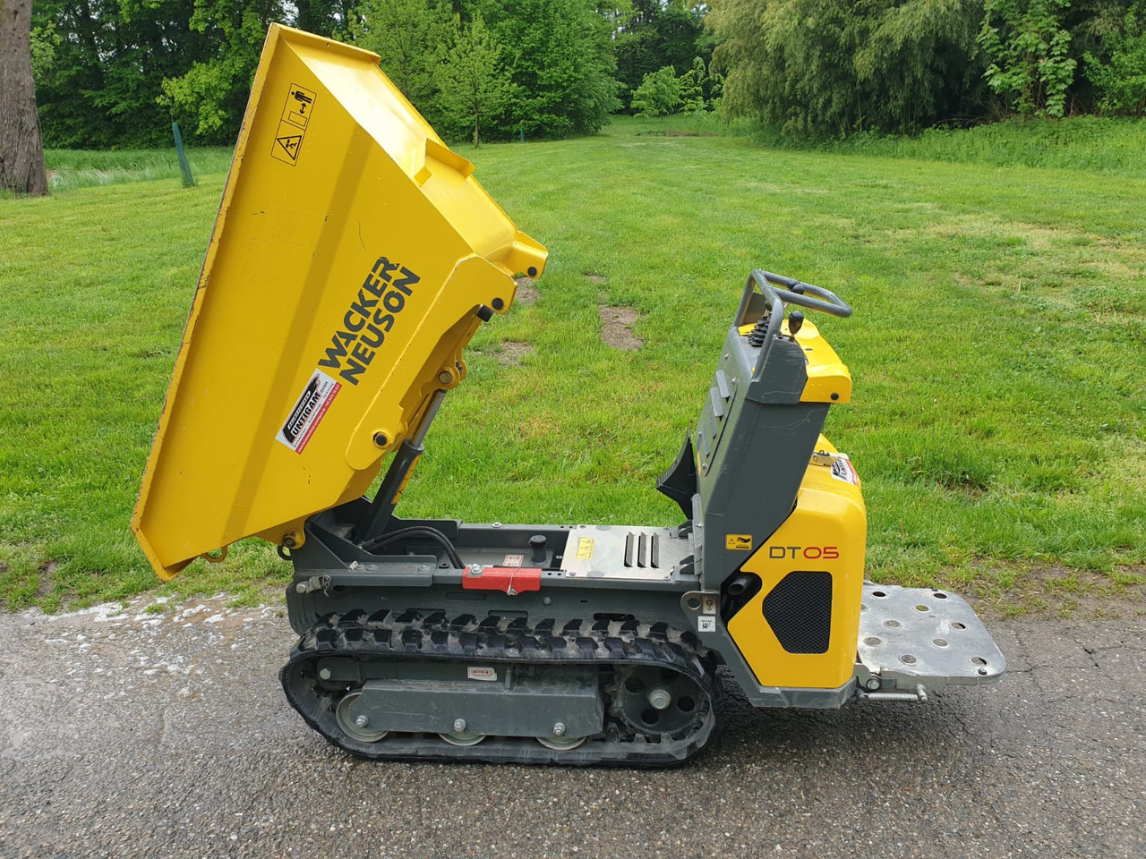 WACKER Neuson DT 05 - Pásovy dampr: obrázek 3 WACKER Neuson DT 05 - Pásovy dampr: obrázek 3