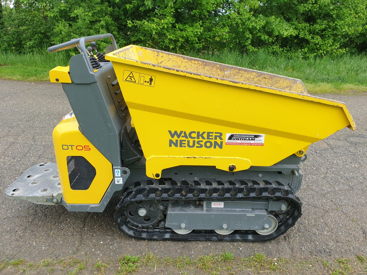 WACKER Neuson DT 05 - Pásovy dampr: obrázek 2 WACKER Neuson DT 05 - Pásovy dampr: obrázek 2