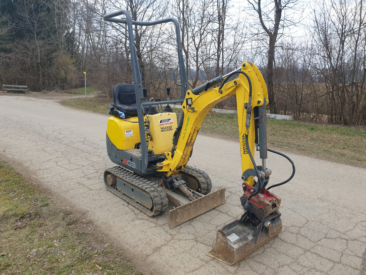 Wacker Neuson 803 - Mini rýpadlo: obrázek 4 Wacker Neuson 803 - Mini rýpadlo: obrázek 4