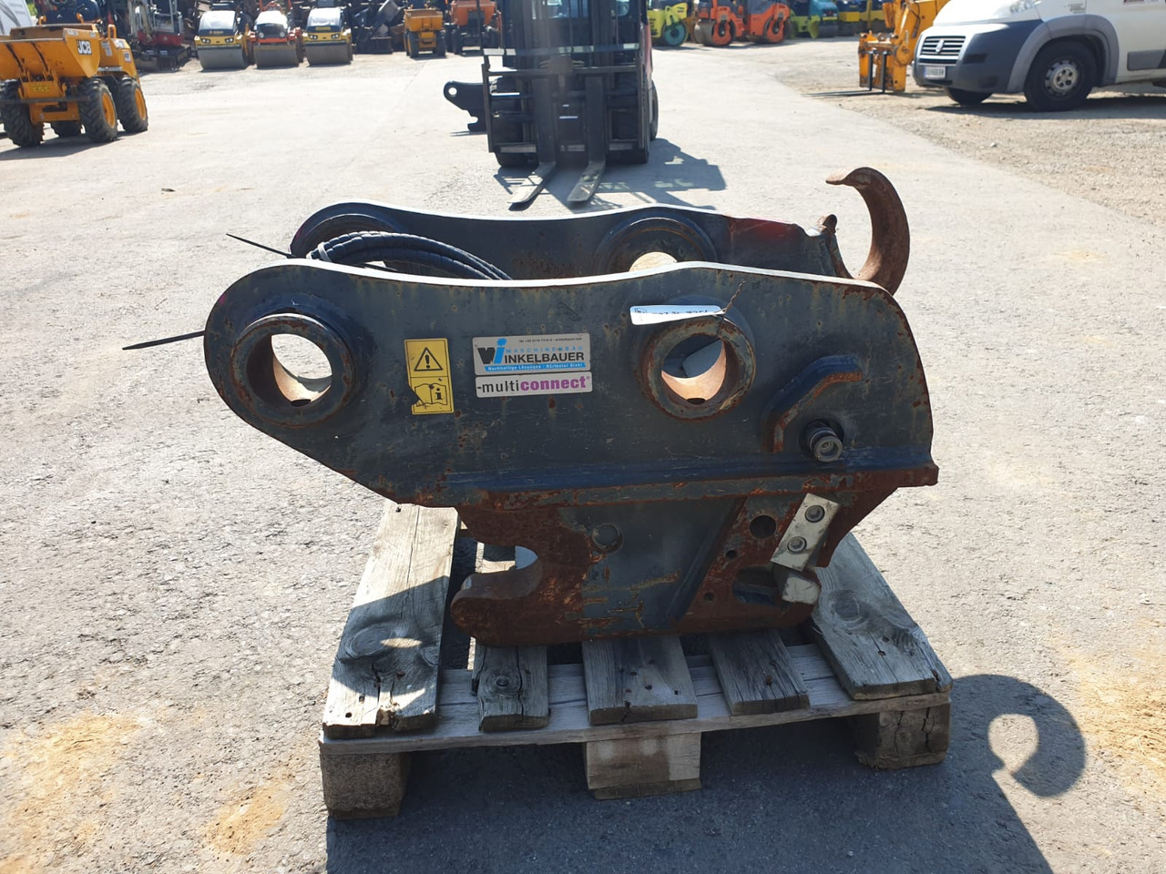 Winkelbauer XL - Rychloupínací pro Mini rýpadlo: obrázek 2 Winkelbauer XL - Rychloupínací pro Mini rýpadlo: obrázek 2