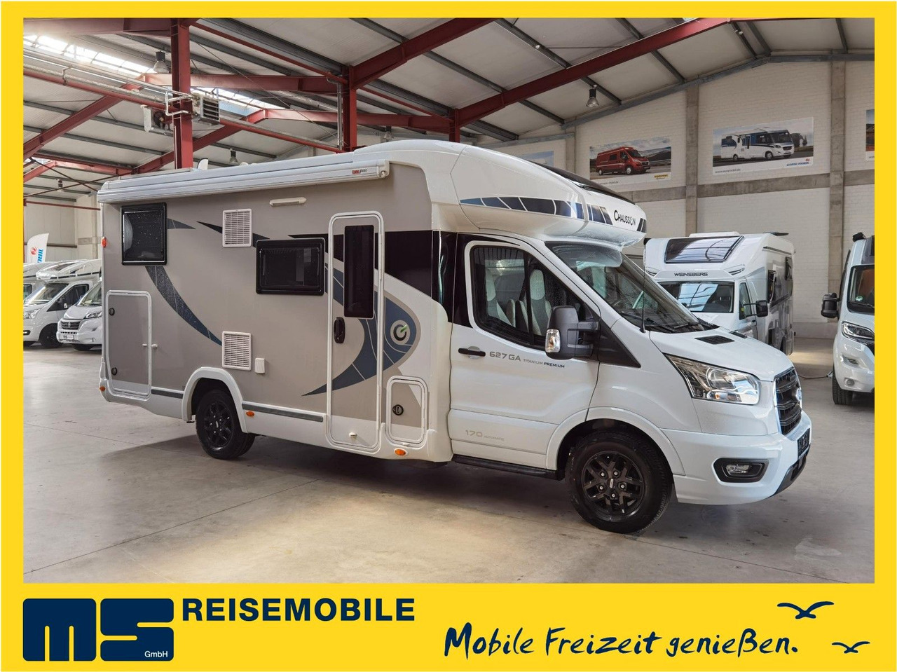Chausson 627 GA TITANIUM / 170PS / EINZELBETTEN & HUBBETT - Polointegrovaný obytný vůz: obrázek 1 Chausson 627 GA TITANIUM / 170PS / EINZELBETTEN & HUBBETT - Polointegrovaný obytný vůz: obrázek 1