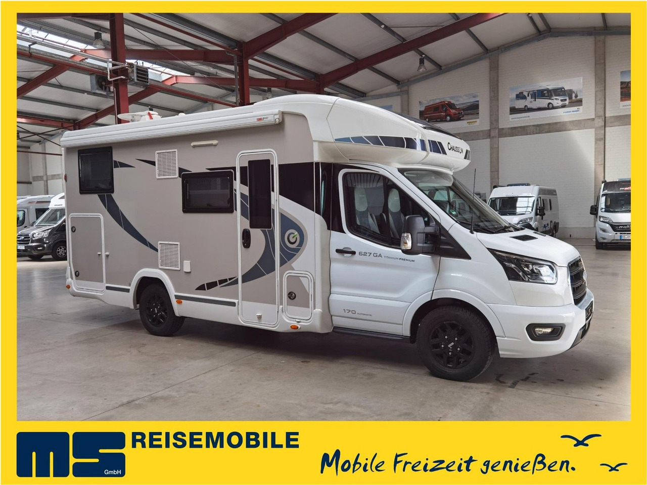 Chausson 627 GA TITANIUM -PREMIUM /EINZELBETTEN & HUBBETT - Polointegrovaný obytný vůz: obrázek 1 Chausson 627 GA TITANIUM -PREMIUM /EINZELBETTEN & HUBBETT - Polointegrovaný obytný vůz: obrázek 1