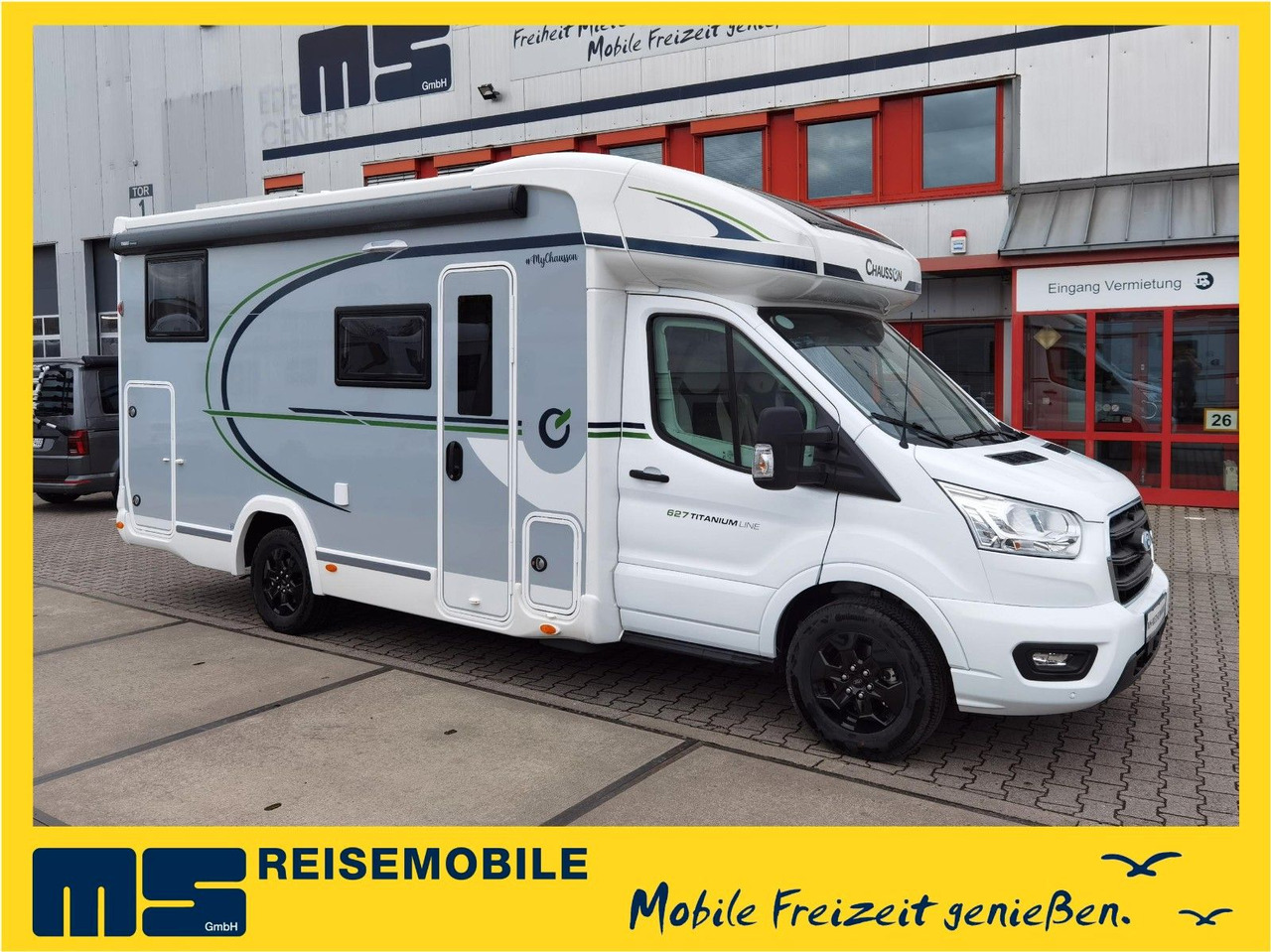 Chausson 627 TITANIUM /-2026-/ EINZELBETTEN / 4.1T. / AHK - Polointegrovaný obytný vůz: obrázek 1 Chausson 627 TITANIUM /-2026-/ EINZELBETTEN / 4.1T. / AHK - Polointegrovaný obytný vůz: obrázek 1