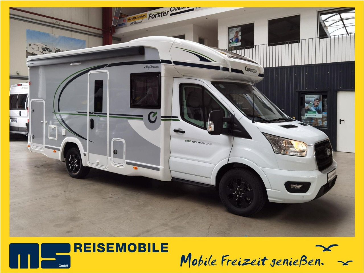 Chausson 630 TITANIUM / - 2026 - / EINZEL.- HUBBETTEN - Polointegrovaný obytný vůz: obrázek 1 Chausson 630 TITANIUM / - 2026 - / EINZEL.- HUBBETTEN - Polointegrovaný obytný vůz: obrázek 1