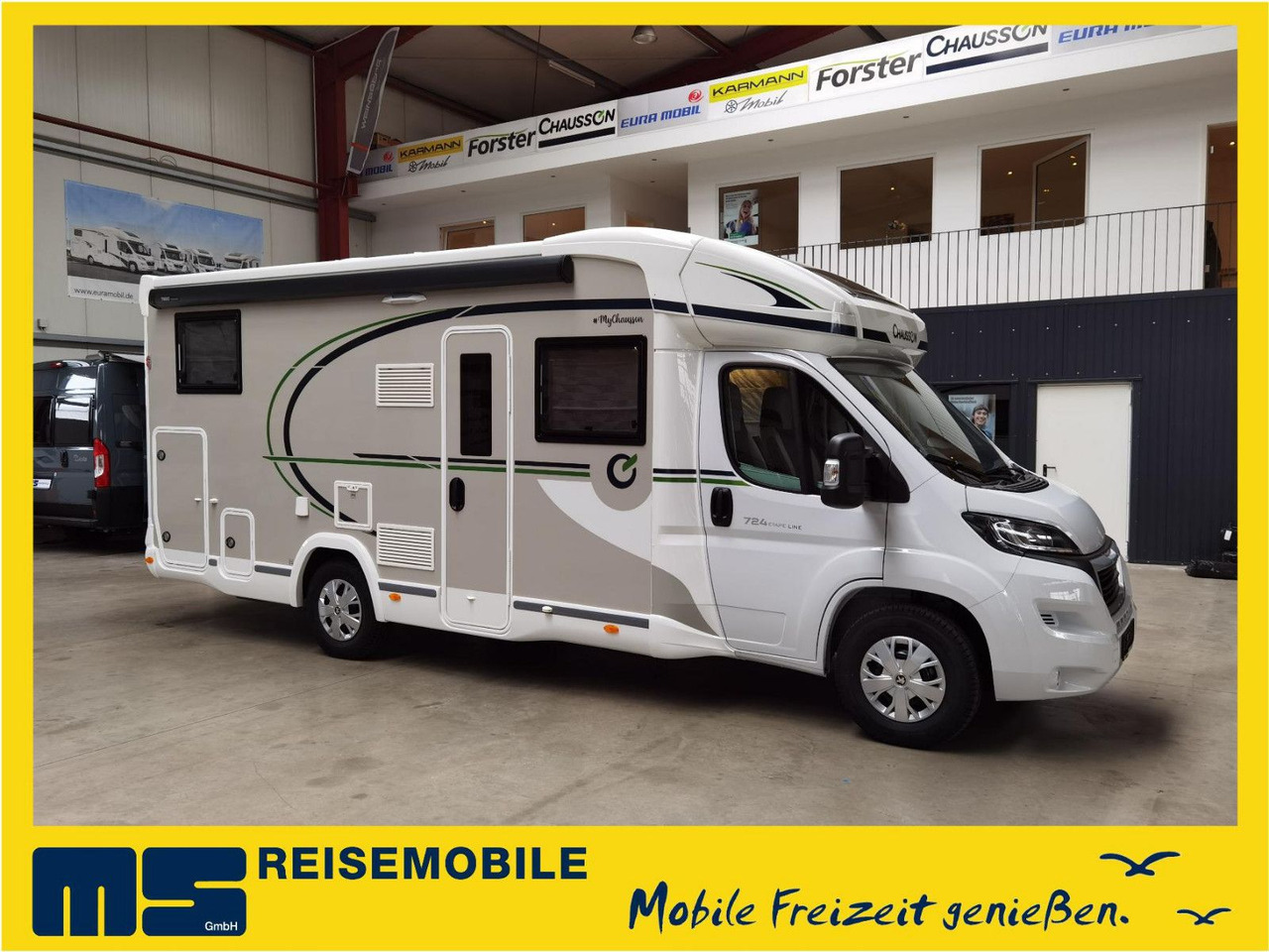 Chausson 724 ETAPE - LINE /140PS /ZUBEHÖR & CONNECT PAKET - Polointegrovaný obytný vůz: obrázek 1 Chausson 724 ETAPE - LINE /140PS /ZUBEHÖR & CONNECT PAKET - Polointegrovaný obytný vůz: obrázek 1