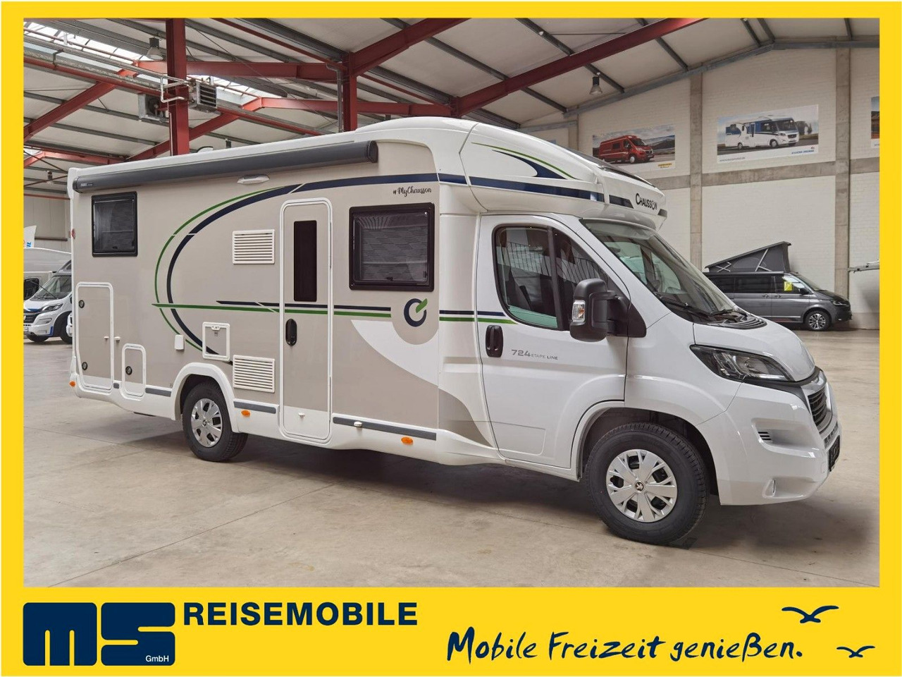 Chausson 724 ETAPE - LINE / 140PS /ZUBHÖR & CONNECT-PAKET - Polointegrovaný obytný vůz: obrázek 1 Chausson 724 ETAPE - LINE / 140PS /ZUBHÖR & CONNECT-PAKET - Polointegrovaný obytný vůz: obrázek 1