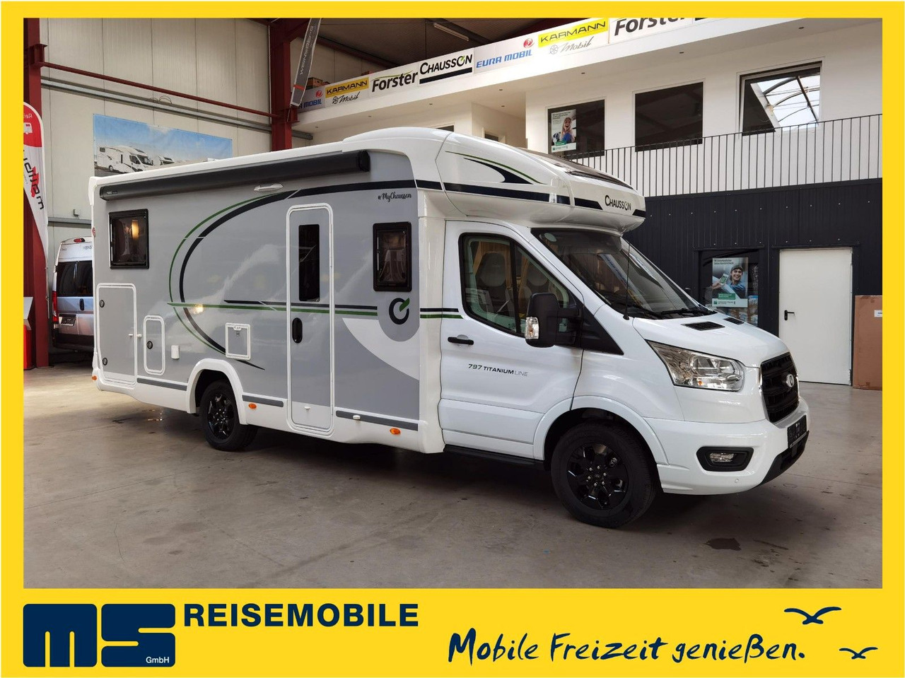 Chausson 797 TITANIUM / - 2026 - / EINZELBETTEN & HUBBETT - Polointegrovaný obytný vůz: obrázek 1 Chausson 797 TITANIUM / - 2026 - / EINZELBETTEN & HUBBETT - Polointegrovaný obytný vůz: obrázek 1