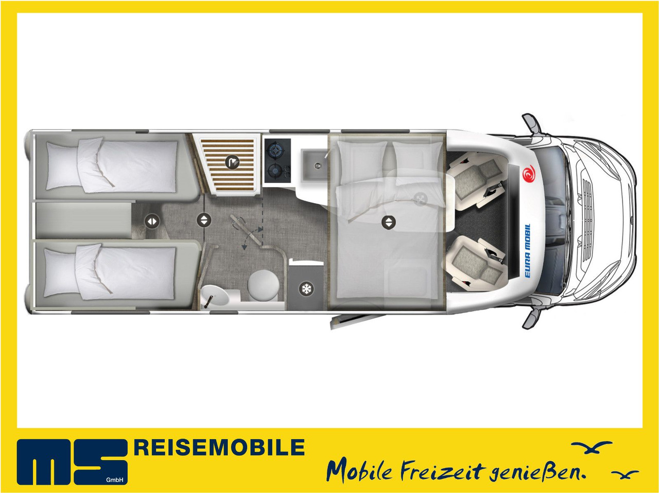 Eura Mobil PROFILA RS 720 EB /MOD. 2026/ 180PS-8G.AUTOMATIK - Polointegrovaný obytný vůz: obrázek 1 Eura Mobil PROFILA RS 720 EB /MOD. 2026/ 180PS-8G.AUTOMATIK - Polointegrovaný obytný vůz: obrázek 1